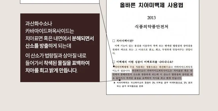 [강력 미백케어] 뷰센30 치아미백제 80g 상세페이지 12